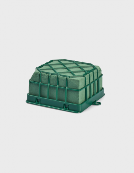 BANDEJA CUADRADA CON REJILLA DE PLASTICO DE 1/2 ESPONJA